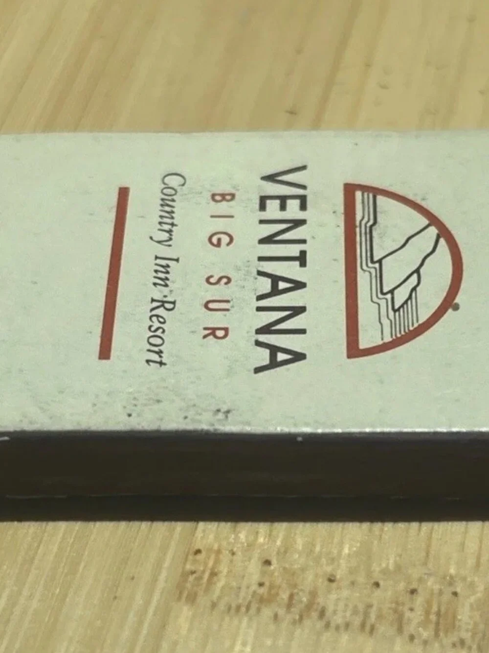 vtg matchbook MATCHCOVER Ventana Big Sur resort advertising California